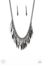 Load image into Gallery viewer, The Thrill Seeker Black Necklace - Angie's $5.00 Bling