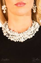 Load image into Gallery viewer, The Tracey White Zi Necklace 2018