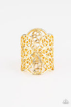 Load image into Gallery viewer, The Way You Make Me Frill Gold Ring - Angie's $5.00 Bling