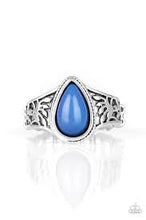 Load image into Gallery viewer, The Zest of Intentions Blue Skinny Band Ring