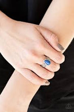Load image into Gallery viewer, The Zest of Intentions Blue Skinny Band Ring