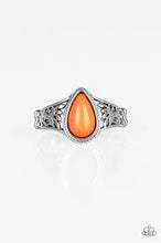 Load image into Gallery viewer, The Zest of Intentions Orange Skinny Band Ring
