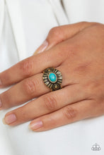 Load image into Gallery viewer, Thrist Quencher Brass Skinny Band Ring