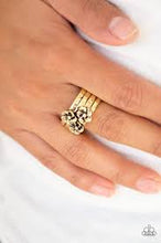 Load image into Gallery viewer, This Island Is Your Island Brass Ring - Angie's $5.00 Bling