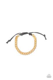 Throwdown Gold Men's Bracelet