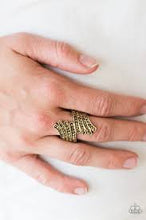 Load image into Gallery viewer, Tidal Shimmer Brass Ring - Angie's $5.00 Bling