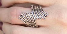 Load image into Gallery viewer, Tidal Shimmer Brown Ring - Angie's $5.00 Bling