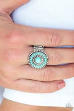 Load image into Gallery viewer, Tide Pools Blue Ring - Angie's $5.00 Bling