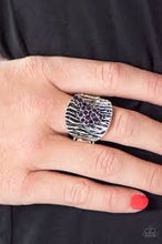 Load image into Gallery viewer, Tiger Stripes Purple Ring - Angie's $5.00 Bling