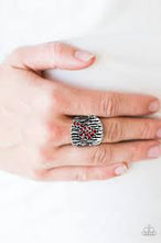Load image into Gallery viewer, Tiger Stripes Red Ring - Angie's $5.00 Bling