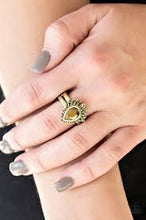 Load image into Gallery viewer, Till Queendom Come Brass Skinny Band Ring