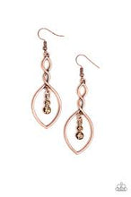 Load image into Gallery viewer, Timeless Twist Copper Earrings
