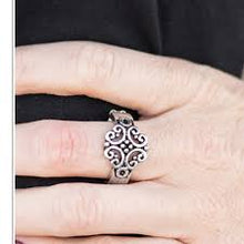 Load image into Gallery viewer, Timelessly Entrancing Silver Skinny Band Ring