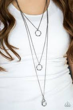 Load image into Gallery viewer, Timelessly Twisted Black Necklace - Angie's $5.00 Bling