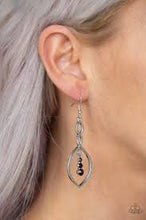 Load image into Gallery viewer, Timelss Twist Purple Earrings