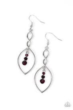 Load image into Gallery viewer, Timelss Twist Purple Earrings