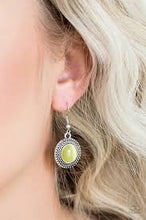 Load image into Gallery viewer, Time to Glow Up Yellow Earrings