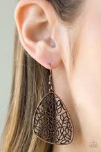 Load image into Gallery viewer, Time to Leaf Copper Earrings