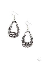 Load image into Gallery viewer, To Bedazzle or Not to Bedazzle Silver Earrings