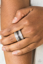 Load image into Gallery viewer, Top Dollar Drama Black Ring - Angie's $5.00 Bling