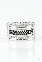 Load image into Gallery viewer, Top Dollar Drama Black Ring - Angie's $5.00 Bling