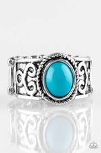 Load image into Gallery viewer, Totally Tidal Blue Ring - Angie's $5.00 Bling