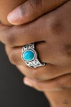 Load image into Gallery viewer, Totally Tidal Blue Ring - Angie's $5.00 Bling