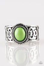 Load image into Gallery viewer, Totally Tidal Green Ring - Angie's $5.00 Bling