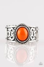 Load image into Gallery viewer, Totally Tidal Orange Ring - Angie's $5.00 Bling