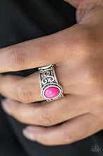 Load image into Gallery viewer, Totally Tidal Pink Ring - Angie's $5.00 Bling