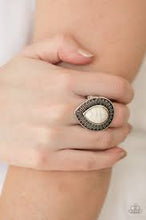 Load image into Gallery viewer, Totally Tropicana White Ring - Angie's $5.00 Bling