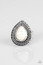 Load image into Gallery viewer, Totally Tropicana White Ring - Angie's $5.00 Bling