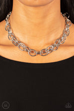 Load image into Gallery viewer, Tough Crowd Silver Choker
