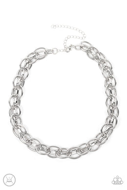 Tough Crowd Silver Choker