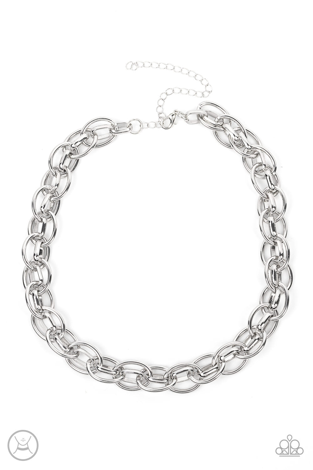 Tough Crowd Silver Choker