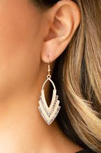 Load image into Gallery viewer, Tour de Force Gold Earrings