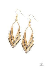 Load image into Gallery viewer, Tour de Force Gold Earrings