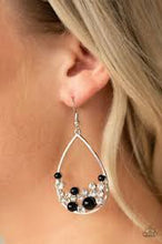 Load image into Gallery viewer, Town Car Black Earrings