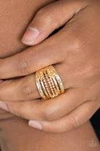 Load image into Gallery viewer, Trailblazin Trails Gold Ring - Angie's $5.00 Bling