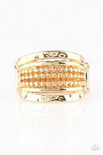 Load image into Gallery viewer, Trailblazin Trails Gold Ring - Angie's $5.00 Bling
