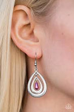 Load image into Gallery viewer, Tranquil Teardrops Purple Earrings
