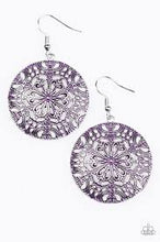 Load image into Gallery viewer, Tranquil Travels Purple Earrings