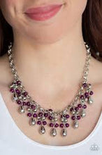 Load image into Gallery viewer, Traveling Trendsetter Purple Necklace - Angie's $5.00 Bling