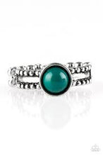 Load image into Gallery viewer, Trek and Field Green Skinny Band Ring