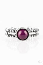 Load image into Gallery viewer, Trek and Field Purple Skinny Band Ring