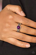 Load image into Gallery viewer, Trek and Field Purple Skinny Band Ring