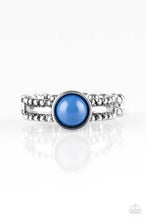 Load image into Gallery viewer, Trek and Field Blue Skinny Band Ring