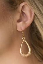 Load image into Gallery viewer, Trending Texture Gold Earrings