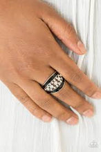 Load image into Gallery viewer, Trending Treasure Black Ring - Angie's $5.00 Bling