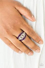 Load image into Gallery viewer, Trending Treasure Purple Ring - Angie's $5.00 Bling